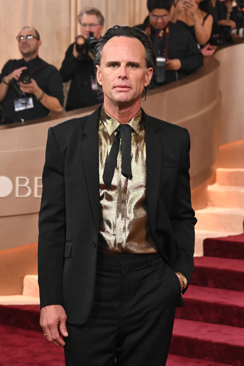 Stellan Skarsgård’s Omega Seamaster Aqua Terra Shades Moonshine Gold, Sterling K. Brown’s Audemars Piguet Royal Oak Perpetual Calendar, Timothée Chalamet’s Urban Jürgensen UJ-2, Chris Pine’s Cartier Tank Louis Cartier, Walton Goggins’ Cartier Tonneau, John Krasinski’s Glashütte Original Vintage Sixties, Colman Domingo’s Omega Speedmaster 38MM, Paul Mescal’s Cartier Tortue, Dwayne Johnson’s Chopard Alpine Eagle Frozen Summit, Jeremy Allen White’s Louis Vuitton Tambour, Wagner Moura’s Omega De Ville Trésor 40 mm, Jake Lacy’s Jaeger-LeCoultre Reverso Duoface Small Seconds, Glen Powell’s Omega Seamaster Aqua Terra 150M Moonshine Gold, Tramell Tillman’s Audemars Piguet Royal Oak “Jumbo” Extra-Thin Openworked, Oscar Isaac’s Bulgari Octo Finissimo, Marlon Wayans’ Omega Speedmaster Canopus Gold, Jacob Elordi’s Cartier Tank Normale, Adam Brody’s Jaeger-LeCoultre Reverso Tribute Monoface Small Seconds, Kumail Nanjiani’s Vacheron Constantin Overseas Perpetual Calendar Ultra-Thin, Orlando Bloom’s Porsche Design Chronograph 1 - 1975 Limited Edition, Benny Blanco’s Jacob & Co., Connor Storrie’s Tiffany & Co. Union Square, Leonardo DiCaprio’s Rolex Cosmograph Daytona “Le Mans”, Hudson Williams’ Bulgari Serpenti, Nick Jonas’s Fossil Carraway, George Clooney’s Omega Seamaster Aqua Terra 150M, Dylan Efron’s TAG Heuer Carrera Astronomer 39mm, Luke Grimes’ Blancpain Villeret Quantième Complet