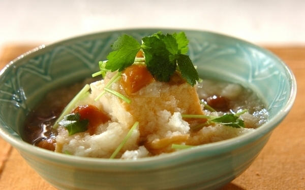 揚げサバのみぞれ煮, 揚げカレイとナスのみぞれ煮, 大葉入りつくねのみぞれ煮, 厚揚げのみぞれ煮, 大根と厚揚げ みぞれ煮 10分でできる人気レシピ
