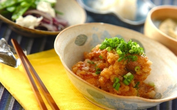 揚げサバのみぞれ煮, 揚げカレイとナスのみぞれ煮, 大葉入りつくねのみぞれ煮, 厚揚げのみぞれ煮, 大根と厚揚げ みぞれ煮 10分でできる人気レシピ