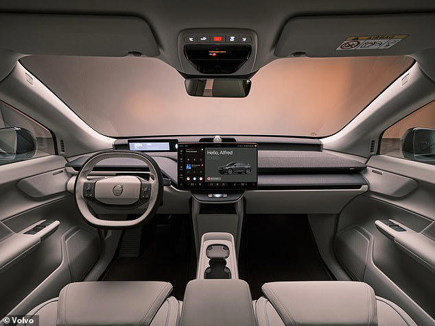 Volvo EX60: Trims and pricing , 'Coffee-stop' charging times , DIMENSIONS, PERFORMANCE, EX60 a showcase of Volvo's pioneering safety kit, You can chat to an AI companion... if that's your thing