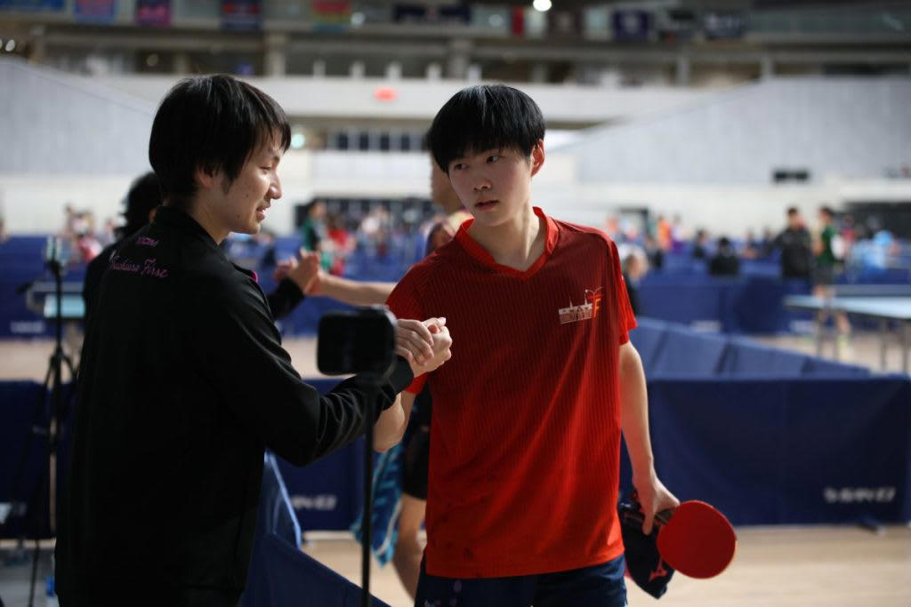 中学3年で全日本ジュニア初出場, 高校1年で味わった挫折, 掴み取った初勝利, 「インターハイでも勝利を」, 板橋悠真（土浦一高） ジュニア男子シングルス勝ち上がり