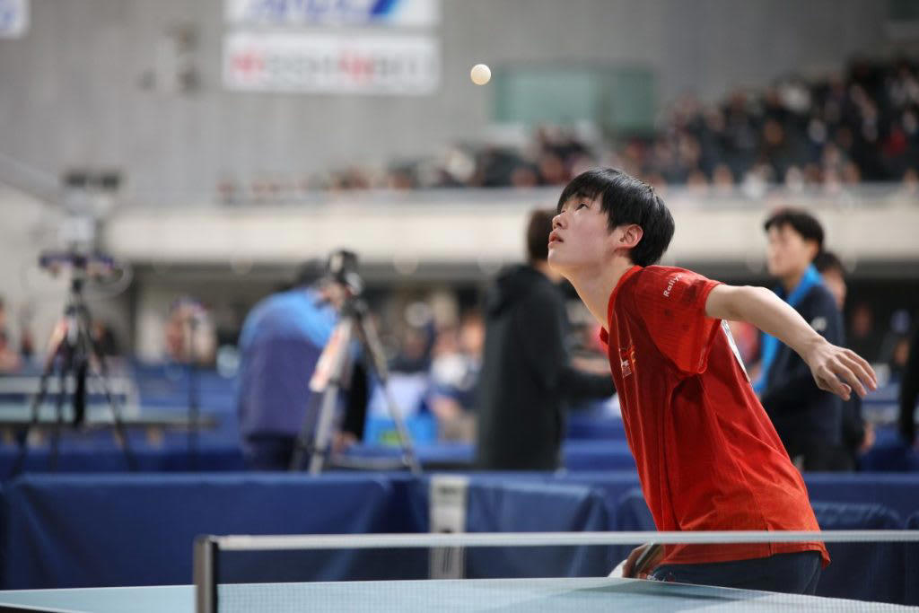 中学3年で全日本ジュニア初出場, 高校1年で味わった挫折, 掴み取った初勝利, 「インターハイでも勝利を」, 板橋悠真（土浦一高） ジュニア男子シングルス勝ち上がり