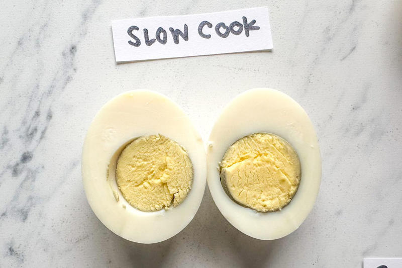 How I Tested These 5 Hard Boiled Egg Methods, Method 1: Slow Cook, Method 2: Pressure Cook, Method 3: Boil, Then Remove From the Heat, Method 4: Boil , Method 5: Steam