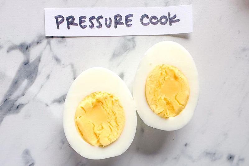 How I Tested These 5 Hard Boiled Egg Methods, Method 1: Slow Cook, Method 2: Pressure Cook, Method 3: Boil, Then Remove From the Heat, Method 4: Boil , Method 5: Steam