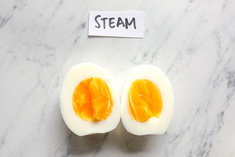 How I Tested These 5 Hard Boiled Egg Methods, Method 1: Slow Cook, Method 2: Pressure Cook, Method 3: Boil, Then Remove From the Heat, Method 4: Boil , Method 5: Steam