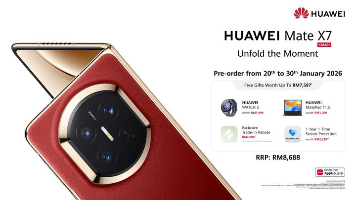 Huawei MatePad 12 X (2026), Huawei M-Pencil Pro, Huawei Mate X7, Huawei FreeClip 2, Huawei Watch Ultimate Design and Huawei Watch GT 6 series