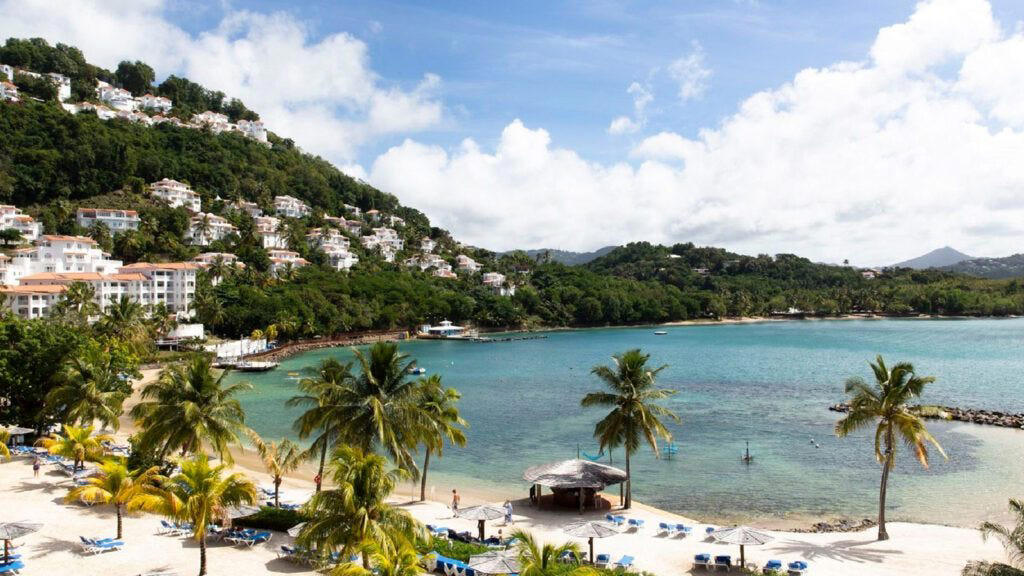 1. Curtain Bluff, 2. Lopesan Costa Bávaro Resort, Spa & Casino, 3. Beaches Negril, Jamaica, 4. Windjammer Landing Resort & Residences, 5. Dreams Curaçao Resort, Spa & Casino, 6. Nickelodeon Riviera Maya, 7. Ocean Club East/Ocean Club West, 8. Aruba Marriott Resort and Stellaris Casino, 9. Club Med Michès Playa Esmeralda, 10. The Ritz-Carlton, Grand Cayman