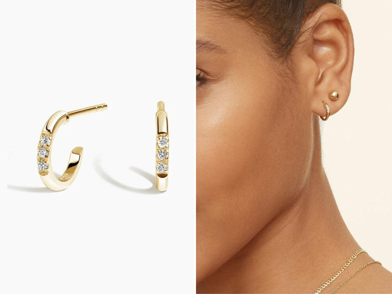 A pair of lab-grown diamond earrings she can wear daily, An instant camera that connects via Bluetooth, A personalized nameplate necklace, A monocular for taking in the scenery, A mug that always stays warm, A buzzy espresso machine for easy lattes at home, Or if matcha is more her thing, Gatsby-inspired drinking glasses, A needlepoint throw pillow with cheeky phrases, A personal ice cream maker, A scarf made of roses, Inspire deeper conversations, A sophisticated signature scent, A set of fun pajamas, A midcentury modern movie poster, The gift of a fun new hobby, A tea subscription, A travel-friendly iron, Freshly flavored vinegar, A Bluetooth speaker small enough to fit in her bag, An engraved chef's knife, A record player that she can stream from her phone, An affordable luxury watch, A pasta maker you can use together