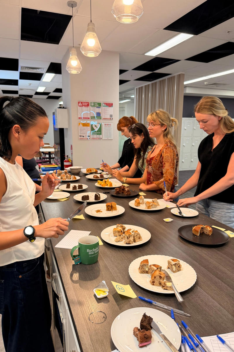 Which supermarket hot cross bun is the best?, Our scorecard for Aussie supermarket hot cross buns, How we taste-tested the supermarket hot cross buns, Who were the taste-testers?