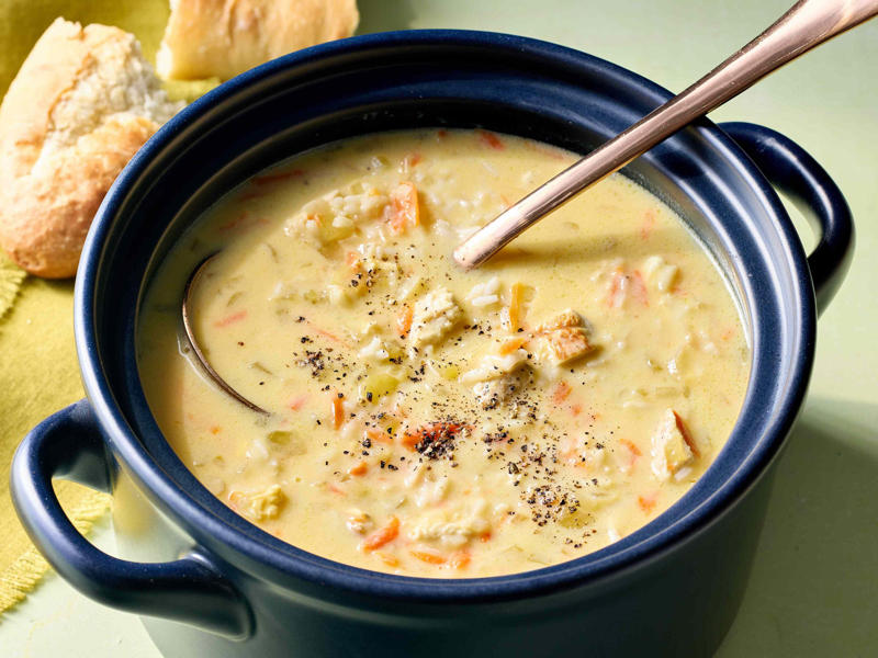 Famous Butter Chicken, Honey Garlic Chicken Thighs, Greek Lemon Chicken Soup, Jumbo Breakfast Cookies, Impossibly Easy Cheeseburger Pie