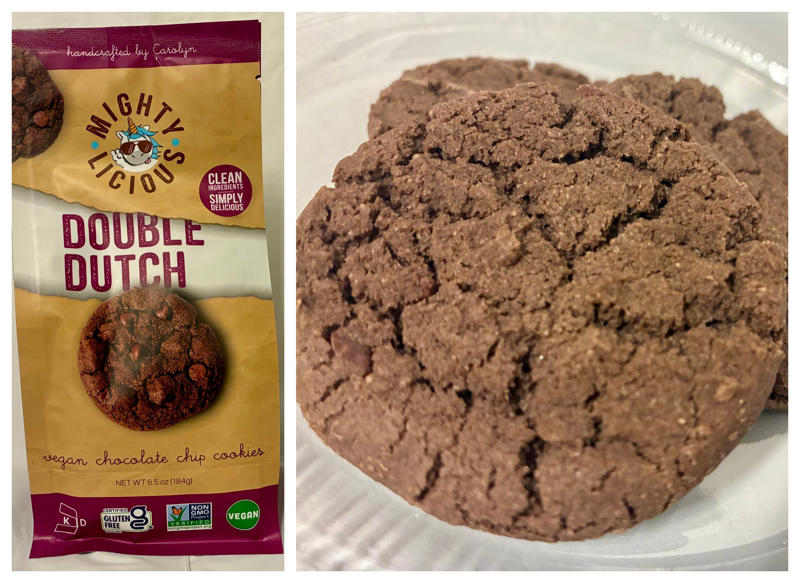 No. 7: Oatmeal Raisin (Vegan) , No. 6: Double Dutch Vegan Chocolate Chip , No. 5: Chocolate Chip (Vegan), No. 4: Salted Peanut Butter (grain-free) , No. 3: Brown Butter Chocolate Chip , No. 2: Brown Butter Short Bread (egg free) , No. 1: Oatmeal Coconut (Vegan)