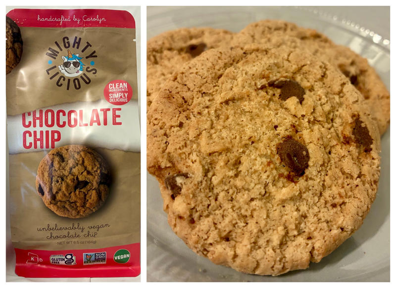 No. 7: Oatmeal Raisin (Vegan) , No. 6: Double Dutch Vegan Chocolate Chip , No. 5: Chocolate Chip (Vegan), No. 4: Salted Peanut Butter (grain-free) , No. 3: Brown Butter Chocolate Chip , No. 2: Brown Butter Short Bread (egg free) , No. 1: Oatmeal Coconut (Vegan)