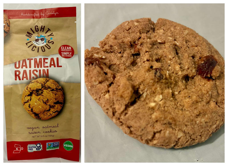 No. 7: Oatmeal Raisin (Vegan) , No. 6: Double Dutch Vegan Chocolate Chip , No. 5: Chocolate Chip (Vegan), No. 4: Salted Peanut Butter (grain-free) , No. 3: Brown Butter Chocolate Chip , No. 2: Brown Butter Short Bread (egg free) , No. 1: Oatmeal Coconut (Vegan)