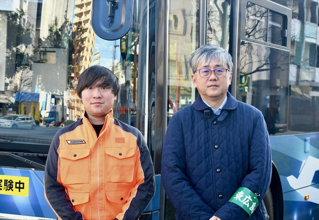 鉄道会社の自動運転バス, 公道での走行実験は東広島市で, センサーの価格は「乗用車1台相当」, 赤信号はカメラで検知, 「レーンチェンジ」が可能に, 「完全ドライバーレス」はまだ先