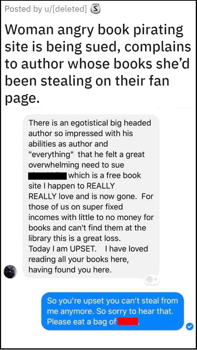 Holiday Guilt and Sob-Story Scams, Outrageous Online Haggle Requests, Playing the Sympathy Card, Freebies at Weddings, Babysitting, and Birthdays, Teaching a Lesson, Playing the Game, Water it Down, Wedding Snub, Six Strings, Zero Tact, Work for Free, Mates Rates, Dampen the Mood, How Sweet, Black Friday Disappointment, Throw the Book at Thieves, Thank You for Your Non-Service, Very Important Customer, Garage Sale Scandal, Say Yes to the Dress, Don’t Bite the Hand That Feeds You, Free Tickets?, What a Car Crash, Shape Up, When the Math Aint Mathing, All Vets Are Off, Driving Us Crazy, Daylight Robbery, Practically Perfect in Every Way, Birthday Present Backlash, A Big Ask, The Sausage Thief, Broken Record, No Good Deed Goes Unpunished, Dine and Dash, Points Were Made, Penny-Pinching Prenuptials, Clean Up Your Manners, Wife Material, True Bully, Think of the Children, Take It or Leave It, Hard Luck Tale, The Rich Get Richer, Teen Discount, Birthday Wishes, Pizza Party, Tinder Fail, Birthday Boldness, Trick or Treat?, Looking Back at It All, Why People Push For Discounts, When Asking Crosses The Line, How Sellers Can Handle It, Parting Thought: Be Human
