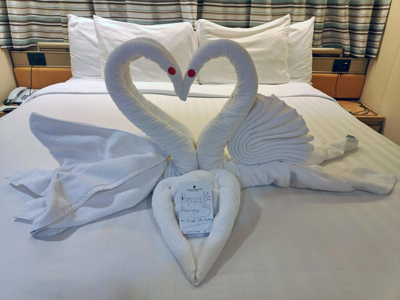 I also recommend meeting your room steward.
