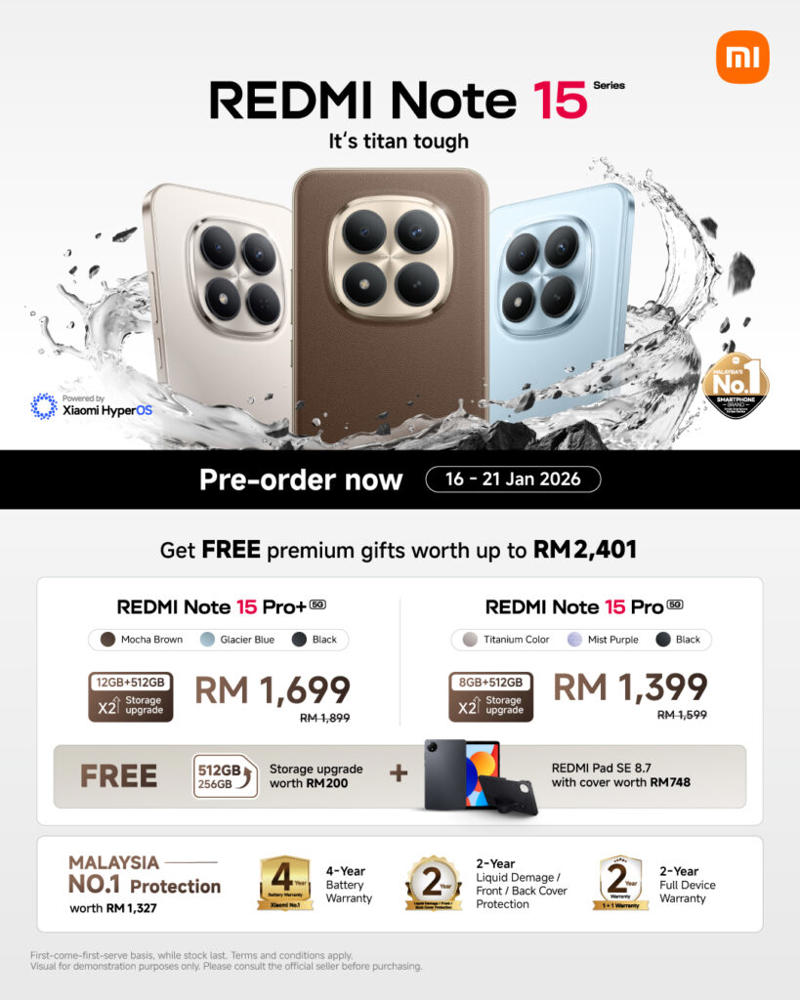 REDMI Note 15 Series , Mijia Smart Audio Glasses, REDMI Buds 8 Lite, Mijia Smart Air Purifier Max, Xiaomi Multifunctional Hot Pot Cooker, Xiaomi Semi-automatic Espresso Machine, Xiaomi Dual Zone Air Fryer 10L, Xiaomi Mini LED Gaming Monitor G Pro 27Qi 2026, Xiaomi Curved Gaming Monitor G34WQi 2026