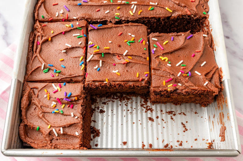 Never-Fail Chocolate Cake, Pear Pudding Cake, Whole Orange Cake, Sticky Toffee Pudding, Slow Cooker Pumpkin Dump Cake, Pouding Chômeur (Poor Man’s Pudding), Kentucky Butter Cake, Easy Lemon Snack Cake, Wine Cake, Mom's Kahlua Cake