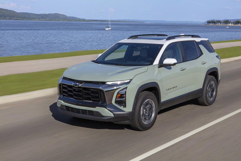 10. Kia Sportage: 182,823, 9. Subaru Crosstrek: 191,724, 8. Chevrolet Trax: 206,339, 7. Jeep Grand Cherokee: 210,082, 6. Nissan Rogue: 217,896, 5. Ford Explorer: 222,706, 4. Hyundai Tucson: 234,230, 3. Chevrolet Equinox: 332,301*, 2. Honda CR-V: 403,768, 1. Toyota RAV4: 479,288
