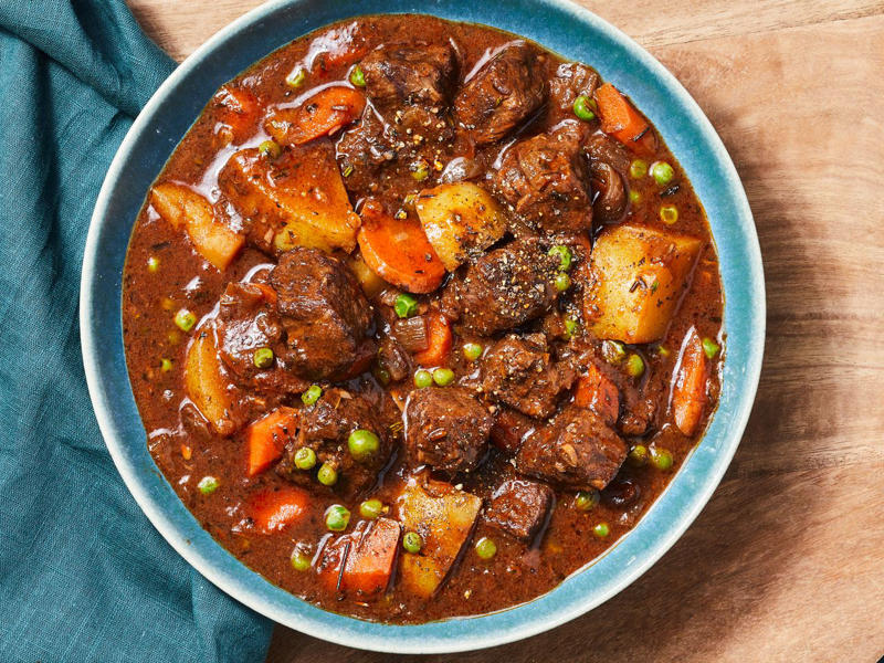 My Chili, Classic, Hearty Beef Stew, Slow Cooker Creamy Chicken Taco Soup, Kale, White Bean, and Farro Stew, Oh-So-Good Chicken Vegetable Soup, Caldo Gallego (Galecian Broth), Stuffed Pepper Soup, West African-Style Peanut Stew with Chicken, Creamy Pork Stew, Chef John's Beef and Barley Stew, One-Skillet Hearty Chili and Cornbread, Hearty Chicken and Rice Soup, Hearty Hamburger Soup, Matzo Ball Soup, Quick and Hearty Corn Chowder, Absolutely Ultimate Potato Soup, Bryan's Spicy Red Lentil Soup, Creamy Italian White Bean Soup, Creamy Chicken and Wild Rice Soup, Delicious Ham and Potato Soup, Ranch Taco Soup, Hearty Italian Meatball Soup