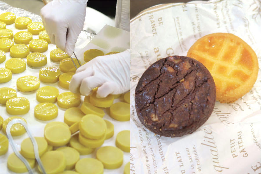 会場に広がる甘い香り…オーブンから届く出来たての「焼き菓子」, ■目の前で焼き上がる「ガレット オ ブール」の厚焼きサブレ ※2月3日まで, ■「パティスリー ルシェルシェ」の焼き菓子たちにワクワク, ■「米粉チュロス専門店PARA」のカラフルなチュロス, あったか室内で味わう「ソフトクリーム」は定番からご褒美系まで, ■「POIRE（ポアール）」のキュートな苺ミルクソフトクリーム, ■「小樽洋菓子舗ルタオ」の贅沢パフェ