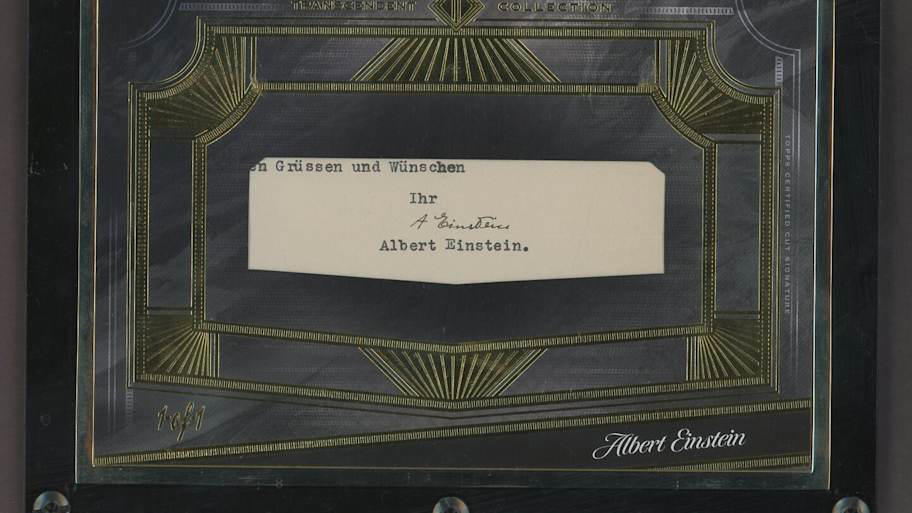 TOPPS TRANSCENDENT CUT SIGNATURE 2021 ALBERT EINSTEIN , TOPPS TRANSCENDENT CUT SIGNATURE 2023 HENRY FORD, LEAF PEARL GOLD CUT SIGNATURES 2025 ELVIS PRESLEY, ALLEN & GINTER CUT SIGNATURE 2022 JOHN LENNON, TOPPS TRANSCENDENT CUT SIGNATURE 2023 MARILYN MONROE