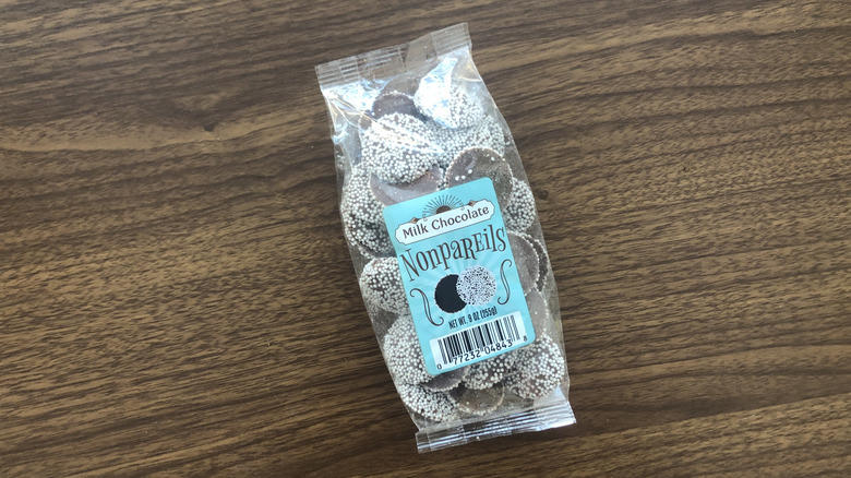 Sugar Babies, Vanilla Charleston Chew, MiniMini Chicles, Candy Farm Neapolitan, Naylor Butter Mints, Palmer Candy Co. Milk Chocolate Nonpareils, Bazooka Bubble Gum Pops