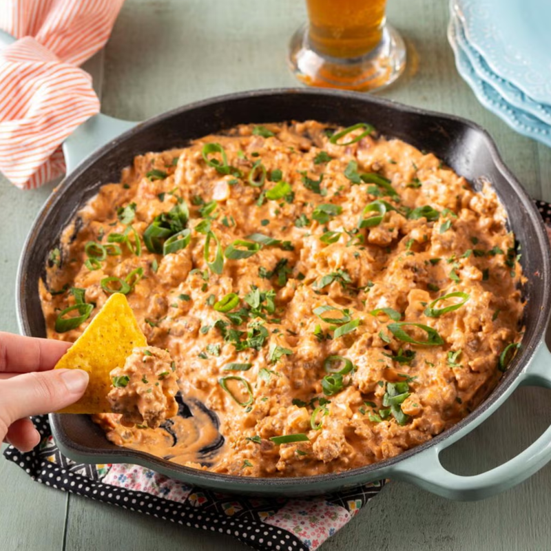 Easy Artichoke Dip, 3-Ingredient Buffalo Dip, Avocado Salsa Verde, S'mores Dip, Pesto Feta Dip, Skyline Dip, Sun-Dried Tomato-White Bean Dip, Beet Walnut Goat Cheese Dip, Sausage Dip