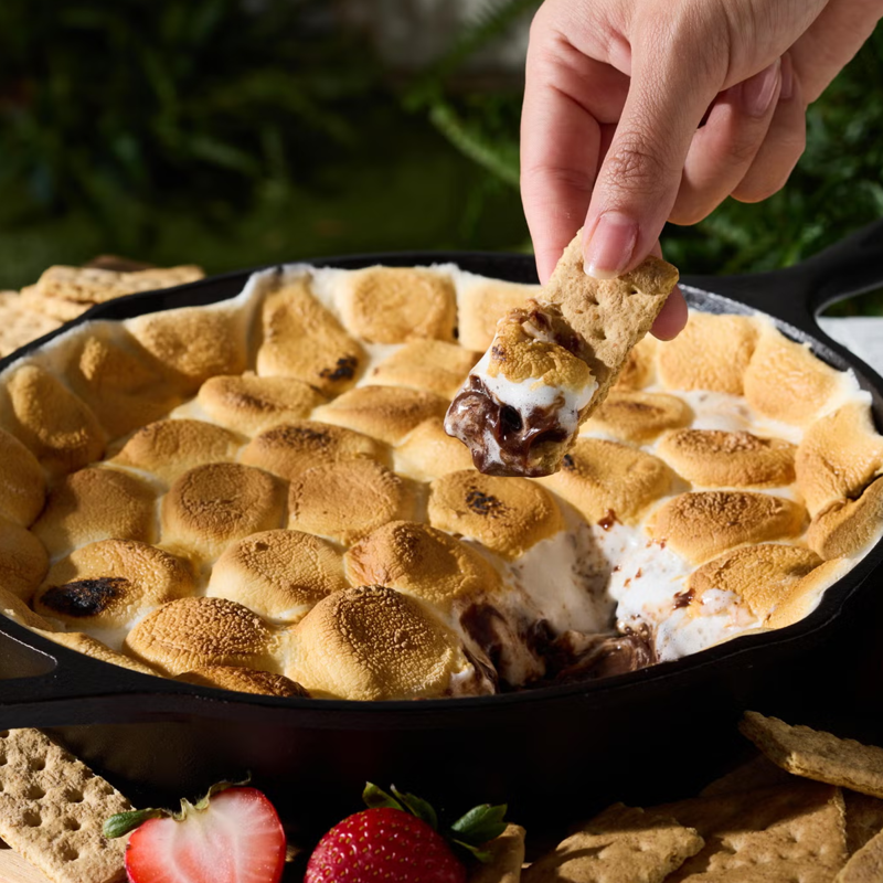 Easy Artichoke Dip, 3-Ingredient Buffalo Dip, Avocado Salsa Verde, S'mores Dip, Pesto Feta Dip, Skyline Dip, Sun-Dried Tomato-White Bean Dip, Beet Walnut Goat Cheese Dip, Sausage Dip