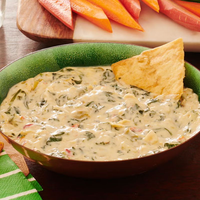 Easy Artichoke Dip, 3-Ingredient Buffalo Dip, Avocado Salsa Verde, S'mores Dip, Pesto Feta Dip, Skyline Dip, Sun-Dried Tomato-White Bean Dip, Beet Walnut Goat Cheese Dip, Sausage Dip