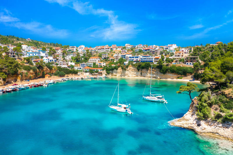1. Amorgos, Cyclades, 2. Alonissos, Sporades, 3. Astypalaia, Dodecanese, 4. Ithaca, Ionian islands, 5. Hydra, Saronic Gulf , 6. Folegandros, Cyclades, 7. Paros, Cyclades, 8. Sifnos, Cyclades