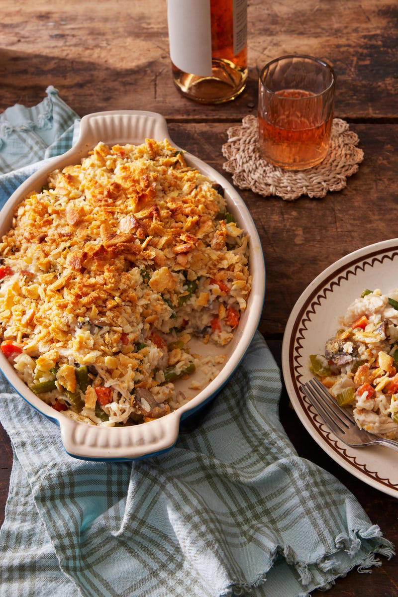 Spinach and Zucchini Baked Ziti, Verde Chicken Enchilada Casserole, Shepherd's Pie, Cracker-Topped Creamy Chicken and Rice, Sausage and Cheese Lasagna