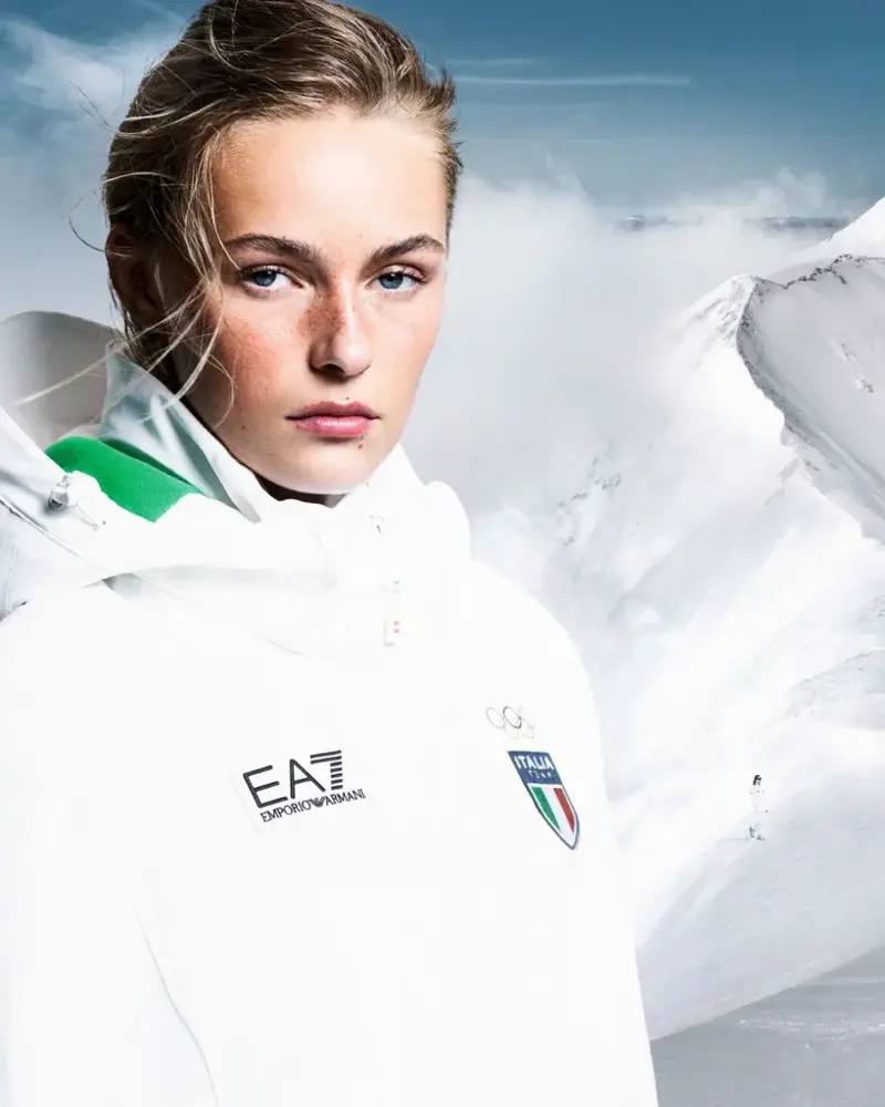 Team Mongolia and Goyol Cashmere , Ralph Lauren for Team USA , Emporio Armani for Team Italia , Sportscraft and Karbon for Team Australia, Le Coq Sportif for Team France, Dale of Norway for Team Norway