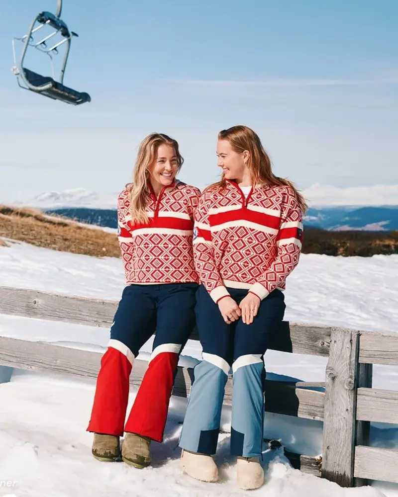 Team Mongolia and Goyol Cashmere , Ralph Lauren for Team USA , Emporio Armani for Team Italia , Sportscraft and Karbon for Team Australia, Le Coq Sportif for Team France, Dale of Norway for Team Norway