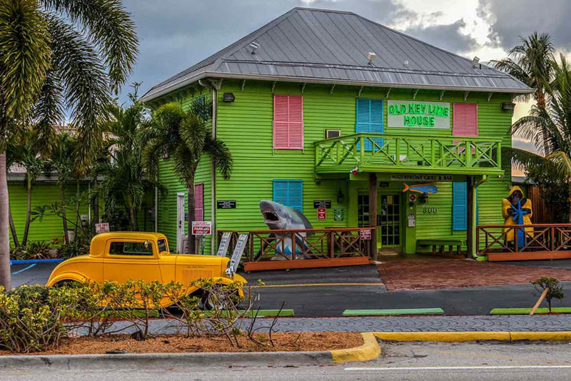 A House With History, Pull Up By Boat—or Car, A Good Time If You Can Get In, Seafood Classics And Signature Key Lime Pie Slices, Old Florida, Still Going Strong