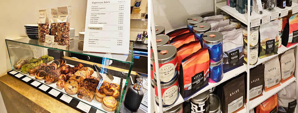 クロワッサンやパイが人気のベーカリーカフェ「Mikla Bakery(ミクラ・ベーカリー)」-MAP①, 新オープンのカフェ＆レストラン「The NED(ザ・ネッド)」-MAP②, 焙煎ではなく、抽出で個性を出す「MiiT Coffee(ミート・コーヒー)」-MAP③, 自家焙煎ブランドとして国内外から注目を集める「Kalve Espresso Room(カルヴェ・エスプレッソ・ルーム)」-MAP④, ホームメイドのケーキが充実「Mulberry(マルベリー)」-MAP⑤, 体にやさしい素材で作られた焼き菓子やパンが並ぶ「Better Bread(ベター・ブレッド)」-MAP⑥