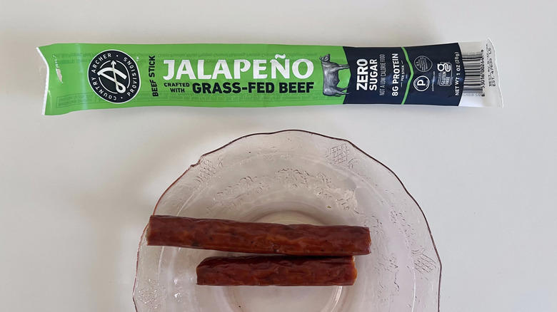 Buy: Southern Grove cheddar jalapeño flavored trail mix, Skip: Clancy's jalapeño kettle chips, Buy: Park Street Deli jalapeño artichoke dip, Buy: Park Street Deli cranberry jalapeño dip, Skip: San Marcos sliced jalapeño peppers, Buy: Country Archer jalapeño beef stick, Methodology