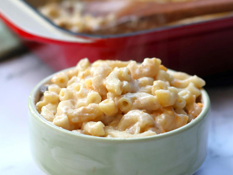 Cheesy Buldak Ramen Casserole, Scottish Shortbread, Simple Mac and Cheese, 3-Ingredient Peanut Butter Cookies, 2-Ingredient Pumpkin Cake, Two-Ingredient Cream Biscuits, Cheesy Pepper Jelly Bites, Amazing Passover Chocolate Toffee Matzo, Easy Ham and Noodles, Microwave Baked Potato, 5-Ingredient No-Bake Cheesecake, Buffalo Dip, Baked Lemon-Butter Salmon, Easy Two-Ingredient Peanut Butter Fudge, Apple Dump Cake