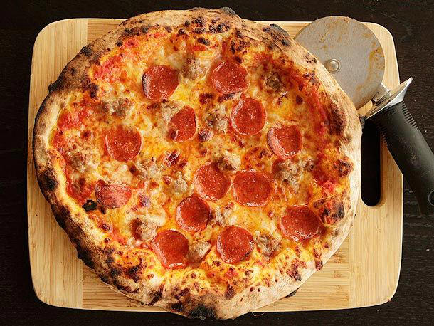 Basic Neapolitan Pizza Dough, Basic New York-Style Pizza Dough, New York-Style White Pizza, Vodka Pizza, The Best Meatball Pizza Recipe, NJ-Style Mustard Pie, Foolproof Pan Pizza, Extra-Crispy Bar-Style Tortilla Pizza Supreme, The Best French Bread Pizza, St. Louis-Style Pizza, Iowa Taco Pizza, Detroit-Style Pan Pizza