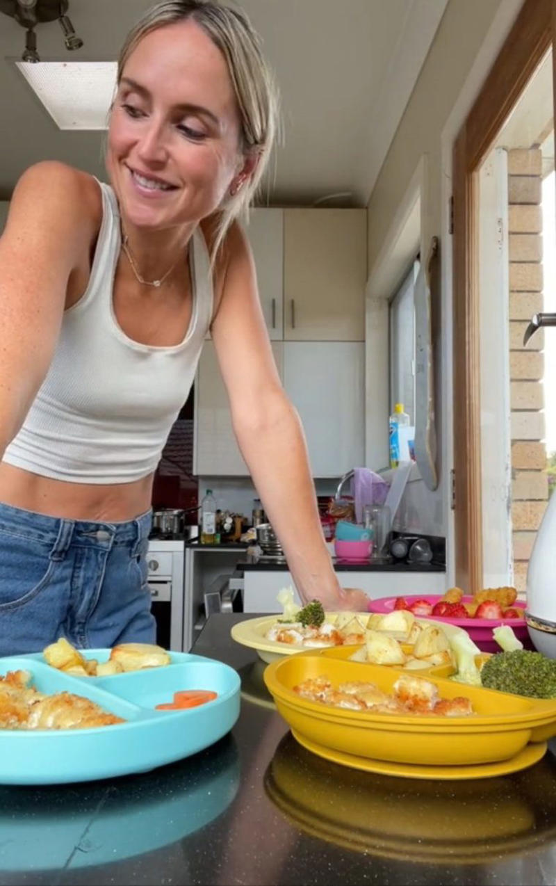 'Sometimes I cook as early as 10am' 'It works for us', 'Sometimes I cook as early as 10am', What I feed them after 3pm, 'It eliminates the chaos'