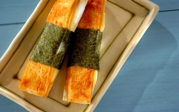 ハンペンのバター焼き, ハンペンのマヨ焼き, ハンペンのキムチーズ焼き, ハンペンのハチミツ照り焼き, ハンペンの磯辺チーズ焼き, ハンペンのしそマヨ焼き, ハンペンの大葉納豆和え