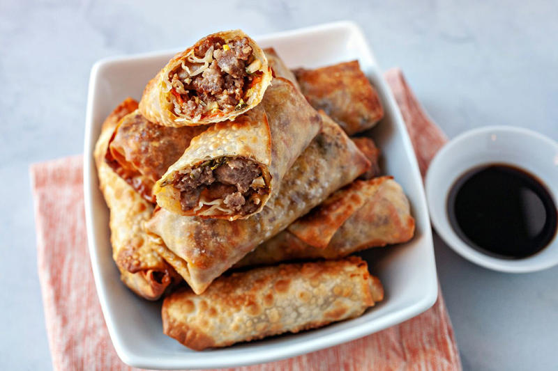 Homemade Egg Rolls, Crispy Bacon, Fluffy Baked Potatoes, Perfect Fried Chicken, Crispy French Fries, 8-Minute Salmon, Chicken Wings, Crab Rangoon, Crispy Hash Browns, Chicken Tenders, Buffalo Cauliflower, Homemade Tostones, Mozzarella Sticks, Crispy Tofu, Onion Rings, Juicy Hamburgers