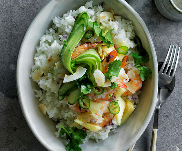 What is a poke bowl?, Components of a tasty poke bowl, GT’s recommendations:, 16 easy poke bowl recipes to try at home ,          Kombu-cured kingfish poke bowl      ,          Scallop poke with pickled ginger dressing      ,          Avocado and tuna brown rice bowl      ,          Tofu poke bowl with pickled carrot      ,          Rice bowls with matcha and roast trout      ,          Tuna K-poke      ,          Spicy prawn and pineapple poke      ,          Green bomb snapper poke      ,          Ocean trout poke on matcha rice      ,          Marlin and tuna poke with fried rice      ,          Miso-cured salmon bowls with green-tea noodles      