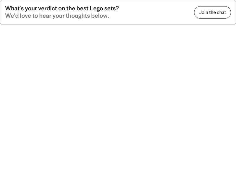 1. Best Lego Set for Kids: Wild Animals: Panda Family, 2. Best Lego Set for Adults: Game Boy, 3. Best Lego Set for Toddlers: Ice Cream Trip with Bluey, 4. Best Technic Set: Ferrari FXX K, 5. Best Lego Botanicals Set: Orchid, 6. Best Lego Bricks Set: Large Creative Brick Box, 7. Best Lego Star Wars Set: Grogu with Hover Pram, 8. Best Lego Wicked Set: Welcome to Emerald City, 9. Best Lego Harry Potter Set: Hogwarts Express Train Set with Hogsmeade Station, 10. Best Lego Ninjago Set: Ninja Spinjitzu Temple, 11. Best Lego Set for Young Gamers: Isabelle’s House Visit, 12. The Ultimate Lego Set: Star Wars Death Star