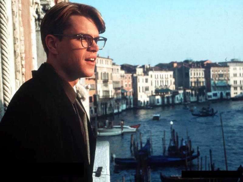 The Talented Mr. Ripley The Darjeeling Limited, The Grand Budapest Hotel, The Hundred-Foot Journey, The Secret Life of Walter Mitty, Lost in Translation, In Bruges, National Lampoon's Vacation, Catch Me If You Can, Planes, Trains and Automobiles, Thelma and Louise, Up in the Air, Midnight in Paris, The Beach, Harry Potter, The Lord of the Rings, The Talented Mr. Ripley, Sideways, Little Miss Sunshine, Paris, Texas, Roman Holiday, Vicky Cristina Barcelona, One Week, Local Hero, Forgetting Sarah Marshall, Le Havre