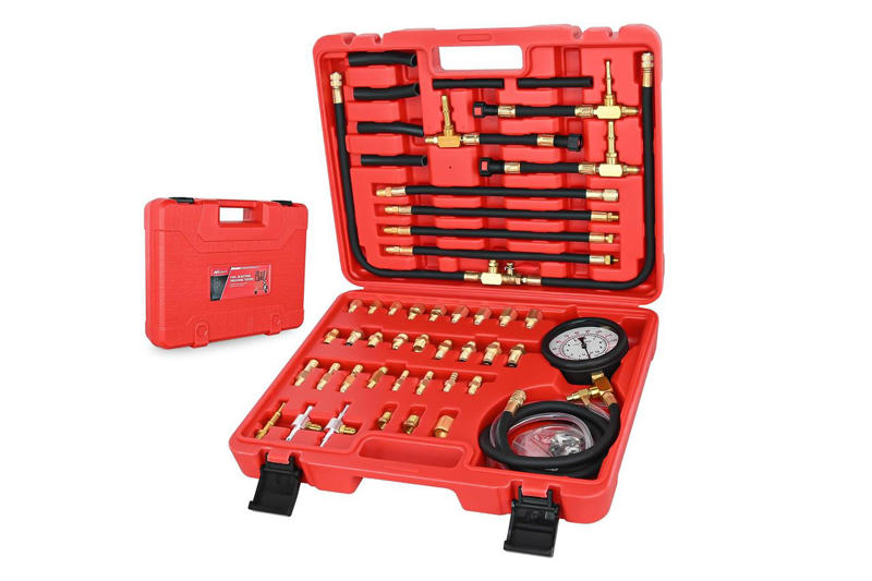 Expert-Approved Winter Car Emergency Picks, Winter Driving Tips from an Auto Expert, Nilight Essential Car Emergency Kit, Hulkman Alpha Ultra Red Jump Starter, Zonetech Heated Car Window Ice and Snow Scraper, Nilight Fuel Pressure Tester Kit, BoostHero Portable Car Battery Jump Starter, Limitless Innovations React 7-in-1 Vehicle Emergency Multi-Tool, Artizles Auto-Tightening Snow Chains