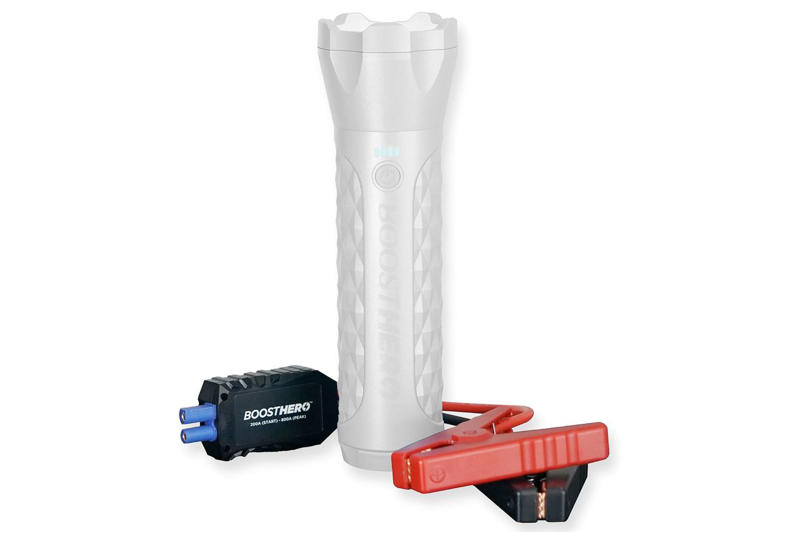 Expert-Approved Winter Car Emergency Picks, Winter Driving Tips from an Auto Expert, Nilight Essential Car Emergency Kit, Hulkman Alpha Ultra Red Jump Starter, Zonetech Heated Car Window Ice and Snow Scraper, Nilight Fuel Pressure Tester Kit, BoostHero Portable Car Battery Jump Starter, Limitless Innovations React 7-in-1 Vehicle Emergency Multi-Tool, Artizles Auto-Tightening Snow Chains
