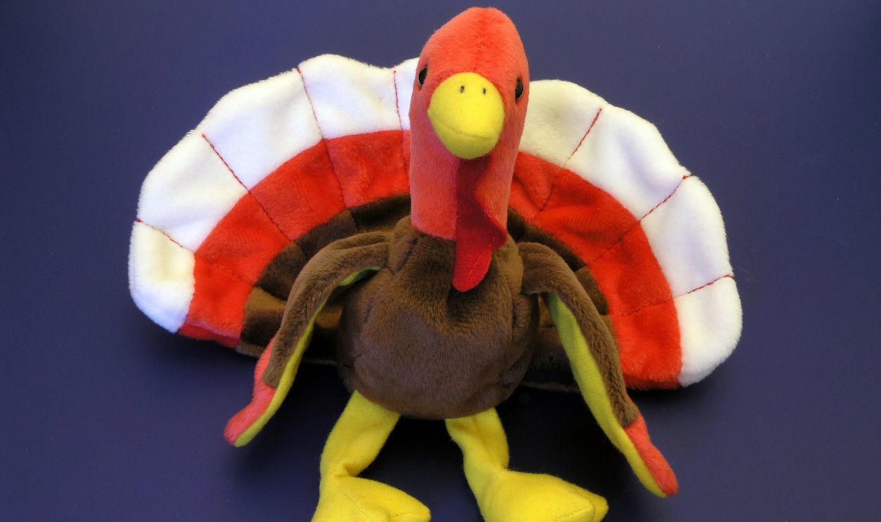 Gobbles The Turkey: $7,000 Toys Worth Real Money, Princess The Bear: ,000, Britannia The Bear: ,000, Claude The Crab: ,000, Halo The Bear: ,500, Gobbles The Turkey: ,000, Snort The Red Bull: ,000, Peace Bear: ,000, Spangle The Bear: ,000, Pinchers The Lobster: ,500, Employee The Bear: ,000, Mystic The Unicorn (Tan Horn): ,700, Weenie The Dachshund: ,500, #1 Bear: ,500, Iggy The Iguana: ,000, The End Bear: ,000, Pouch The Kangaroo: ,000, Nana The Monkey: ,000, Humphrey The Camel: ,200, Libearty The Bear: ,200, Patti The Platypus: 0–,000, Chilly The Bear: 0, Flutter The Butterfly (Yellow Wings): 8–0, Happy The Hippo: 5