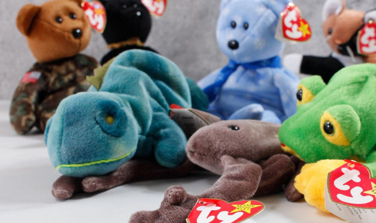 Iggy The Iguana: $2,000 Toys Worth Real Money, Princess The Bear: ,000, Britannia The Bear: ,000, Claude The Crab: ,000, Halo The Bear: ,500, Gobbles The Turkey: ,000, Snort The Red Bull: ,000, Peace Bear: ,000, Spangle The Bear: ,000, Pinchers The Lobster: ,500, Employee The Bear: ,000, Mystic The Unicorn (Tan Horn): ,700, Weenie The Dachshund: ,500, #1 Bear: ,500, Iggy The Iguana: ,000, The End Bear: ,000, Pouch The Kangaroo: ,000, Nana The Monkey: ,000, Humphrey The Camel: ,200, Libearty The Bear: ,200, Patti The Platypus: 0–,000, Chilly The Bear: 0, Flutter The Butterfly (Yellow Wings): 8–0, Happy The Hippo: 5