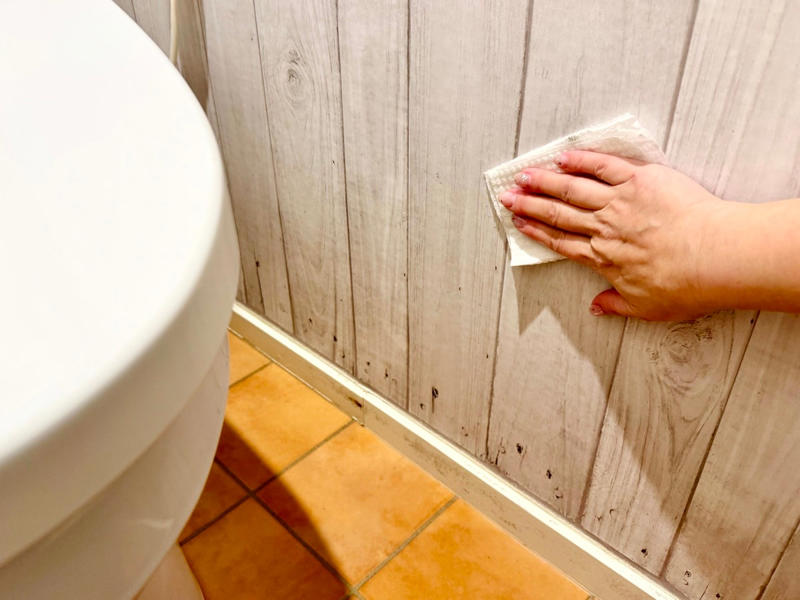 毎日の5分掃除：洗剤×トイレットペーパーでひとふき, 週1の5分掃除：体力いらずのリセットで汚れをためない, 月1の5分掃除：見落としがちな場所もチェック, 毎回完ぺきを目指さなくても大丈夫